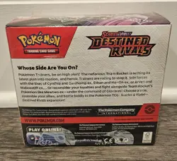 2025 Pokemon TCG Scarlet & Violet Destined Rivals Booster Box 36 Packs - Image 3