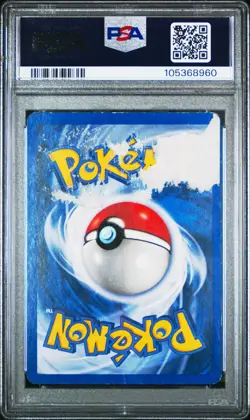 PSA Pokemon Houndoom 8/64 WotC Neo Revelation "Double Holo Error" Rare Authentic - Image 2