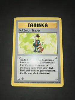 1999 Pokemon 1st Edition English Base Set Non-Holo Mint Pokemon Trader - Image 1