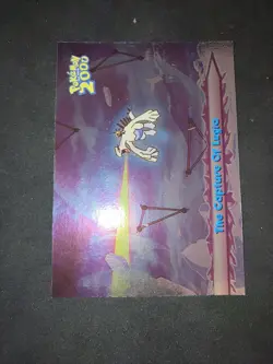 Pokemon The Movie 2000 Foil Topps Blue Label - Near Mint - The Capture Of Lugia - Image 3