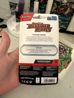 Pokemon Destined Rivals Premium Checklane Blister Pack [Togekiss]- SV10 - Image 3