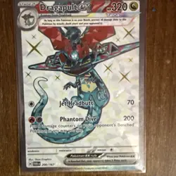 Dragapult ex Ultra Rare Pokemon SV06: Twilight Masquerade 200/167 NM - Image 1