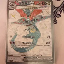 Dragapult ex Ultra Rare Pokemon SV06: Twilight Masquerade 200/167 NM - Image 2