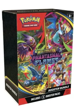 Pokemon Mega Evolution Phantasmal Flames Booster Bundle X10 ~ CONFIRMED PRESALE - Image 1