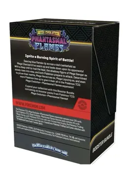 Pokemon Mega Evolution Phantasmal Flames Booster Bundle X10 ~ CONFIRMED PRESALE - Image 2