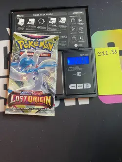 22.35g VERY HEAVY Lost Origin Pokemon Sealed Booster Pack New - Image 1