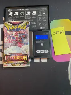22.31g VERY HEAVY Lost Origin Pokemon Sealed Booster Pack New - Image 1
