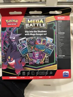 Pokemon TCG Mega Battle Deck (Mega Gengar ex) Factory Sealed In Hand Brand New - Image 2