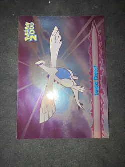 Pokemon The Movie 2000 Foil Topps Blue Label - Near Mint - Lugia Returns - Image 3