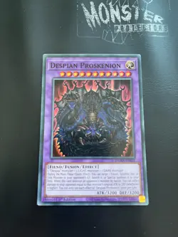 YUGIOH DESPIAN PROSKENION SUPER RARE DAMA-EN035 1ST EDITION - Image 1