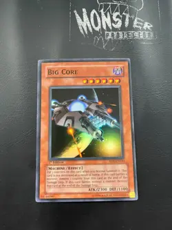 YUGIOH BIG CORE SUPER RARE RDS-EN030 1ST EDITION - Image 1