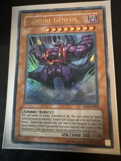 Yu-Gi-Oh! Vampire Genesis SD2-EN001 Ultra Rare - Image 1