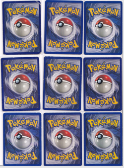 Lot of 9 Pokemon TCG WOTC Cards 1990s - Image 2