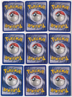 Lot of 9 Pokemon TCG WOTC Cards 1990s - Image 2