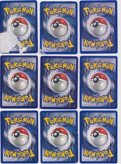 Lot of 9 Pokemon TCG WOTC Cards 1990s - Image 2