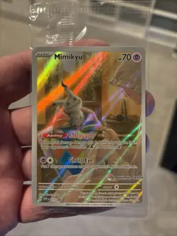 Pokemon Mimikyu - (Pokemon Center Exclusive) 075 SV: Scarlet & Violet Promo Card - Image 1