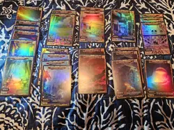 VCARD Awakened Worlds First Edition World Cards lot - Image 1