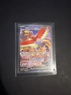 Pokemon TCG Ethan's Ho-Oh EX Card 230/182 Sir Destined Rivals English Edition - Image 3