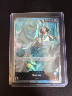 One Piece Kuzan OP12-040 Leader Alt Art Card Game Legacy of the Master - Image 1