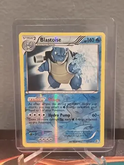 Blastoise 31/149 Reverse Holo Pokemon Card Boundaries Crossed HP Small Crease - Image 5