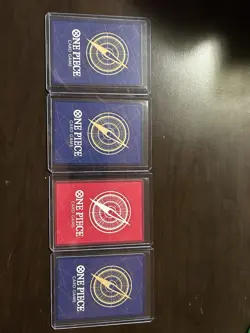 One Piece TCG Lot Of 4 Foil Cards - Image 2