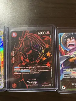 One Piece TCG Lot Of 4 Foil Cards - Image 4