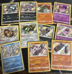 Pokemon Trading Card Game Mixed Baby Shiny Holo Lot (11 Cards) - Image 1