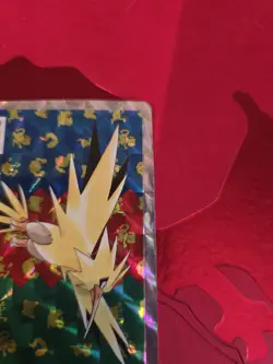MP Topsun Zapdos Sticker prism Holo Pokemon Card Japanese - Image 5
