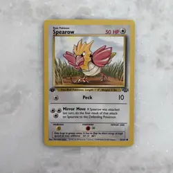 1999 English Pokemon Spearow and Fearow Original Cards - Image 2