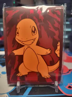 x65 Sealed Charmander Obsidian Flames Card Sleeves from Pokemon TCG ETB - Image 1