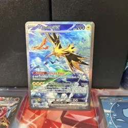Pokemon TCG Zapdos EX Scarlet & Violet 151 Card Sir NM/M Condition - Image 1