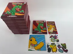 2024 Pokemon Lot x20 Rayquaza #8 McDonald’s Sticker Packs + Cards & Stickers - Image 1