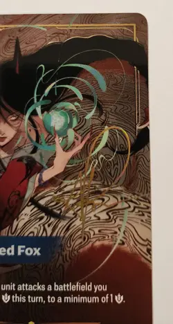 2025 League of Legends Riftbound English TCG Card Ahri OGN·303*/298 Signature NM - Image 3