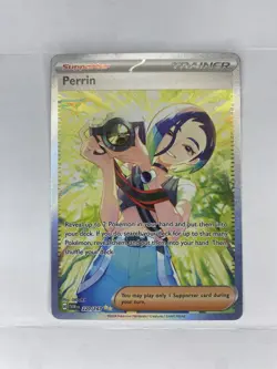 Perrin Card 220/167 Twilight Masquerade Special Illustration Rare Pokemon - Image 1