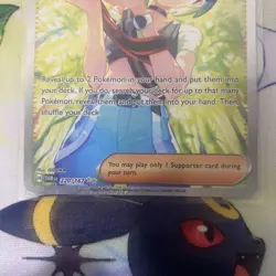 Perrin Card 220/167 Twilight Masquerade Special Illustration Rare Pokemon - Image 5