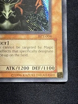 Lord Of D. BPT-004 Reverse Foil Misprint Secret Rare Yu-Gi-Oh Card Heavy Play HP - Image 4