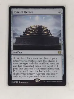 Pyre of Heroes - Kaldheim (KHM) MTG Magic the Gathering - NM+ - Image 1