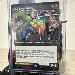 Eddie Brock /Venom, Lethal Protector #224 Borderless M MTG Spider-man Foil NP - Image 2