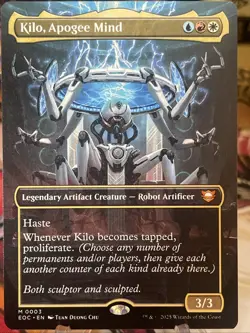 Kilo, Apogee Mind (Borderless) Commander: Edge of Eternities Regular Non Foil - Image 1
