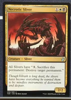 Necrotic Sliver - Time Spiral Remastered - MTG - NM - Image 1