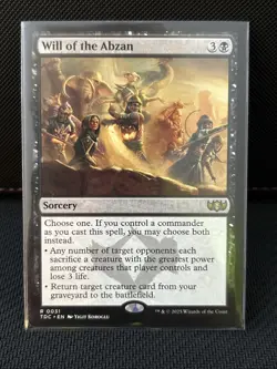 Will of the Abzan Commander: Tarkir: Dragonstorm Regular - Image 1