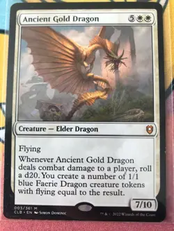 Ancient Gold Dragon Commander Legends: Battle for Baldur's Gate Regular - Image 2