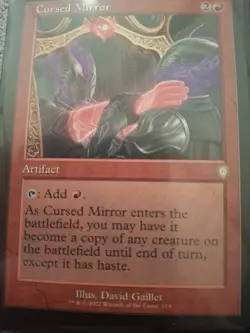 Cursed Mirror (Retro Frame) Commander: the Brothers' War Regular - Image 1