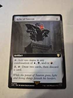 Relic of Sauron (Extended Art) Commander: the Lord of the Rings: Tales of... - Image 1