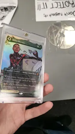 Miles Morales (0234) (Borderless) Marvel's Spider-Man Foil - Image 2