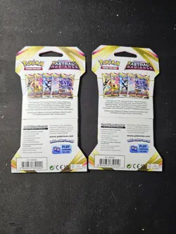 Pokemon Sword & Shield Astral Radiance Sleeved Booster Pack Lot of 2 - Sealed - Image 2