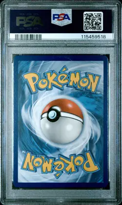 2018 POKEMON SUN & MOON ULTRA PRISM #153 FULL ART/LUSAMINE PSA 10 - Image 2