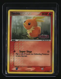 Pokemon TORCHIC 67/108 (Reverse Holo Stamped) Power Keepers - LP/Light Play - Image 1