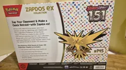 Pokemon TCG | Scarlet & Violet | 151 Zapdos Ex Collection Box - Image 2