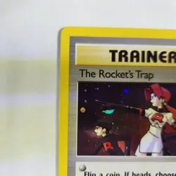 The Rocket’s Trap 19/132 -Holo Rare - Pokemon TCG - Gym Heroes - NM - Image 3